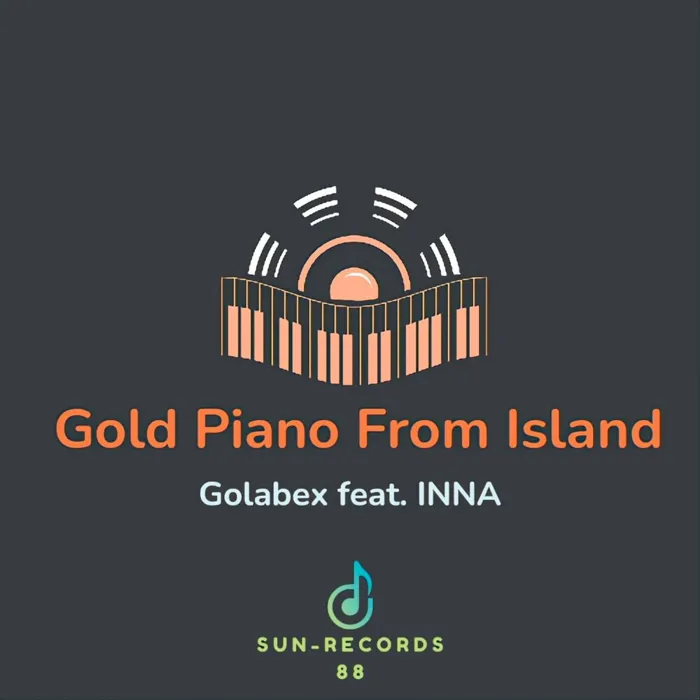 Gold Piano From Island