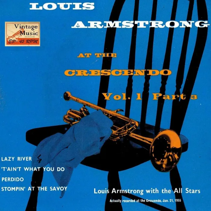 Vintage Jazz Nº 57 - EPs Collectors, "Louis Armstrong At The Crescendo"