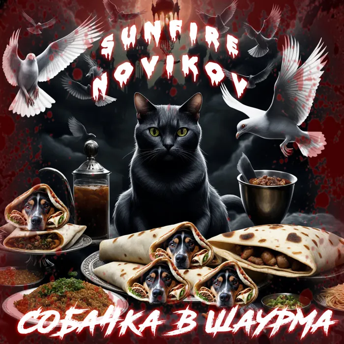 Собачка в шаурма