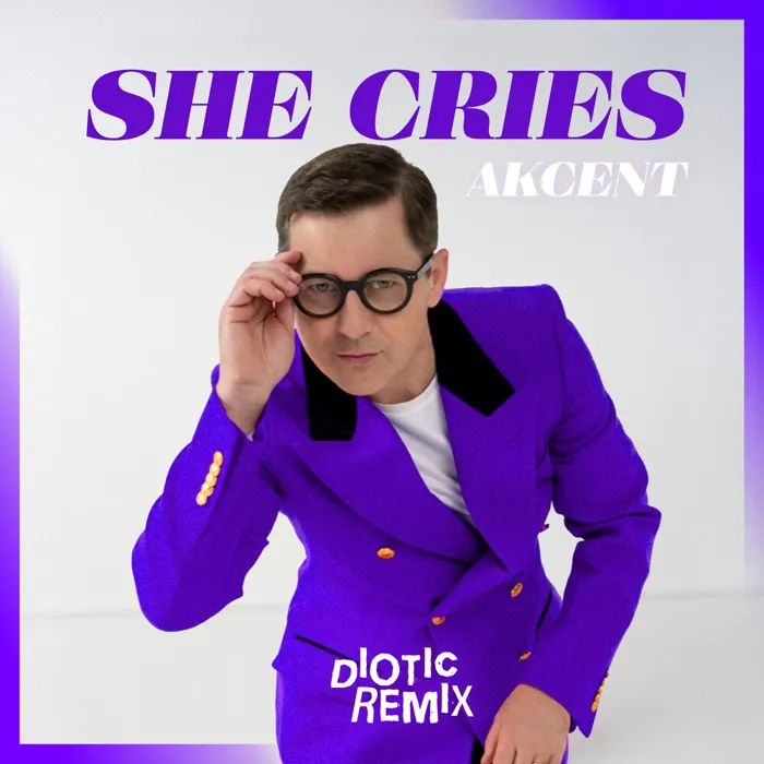 She cries