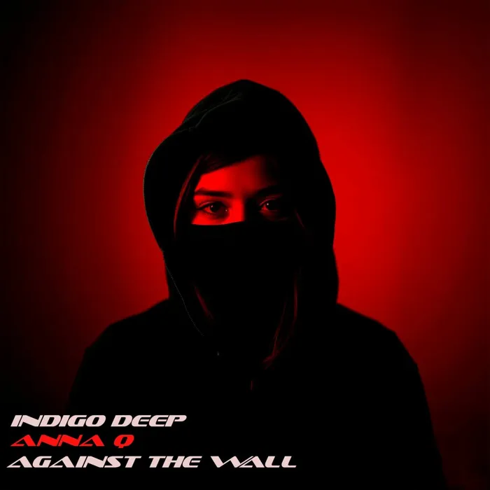 Against the wall