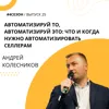 Андрей Колесников - Автоматизируй то, автоматизируй это: что и когда нужно автоматизировать селлерам Андрей Колесников - Автоматизируй то, автоматизируй это: что и когда нужно автоматизировать селлерам
